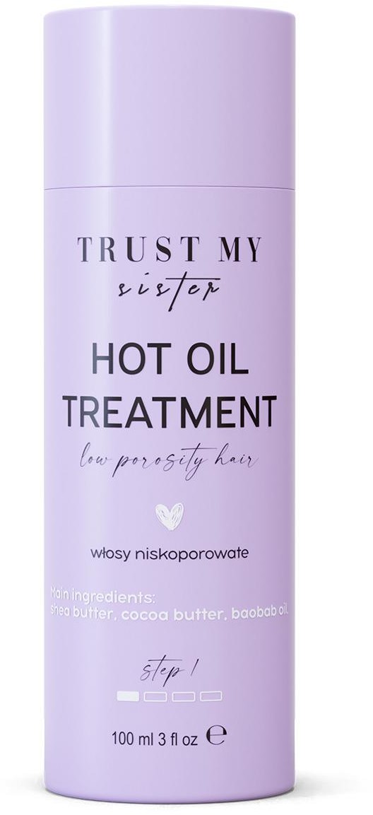 TRUST MY SISTER Hot Oil Treatment olej do włosów niskoporowatych 100ml 98905-uniw