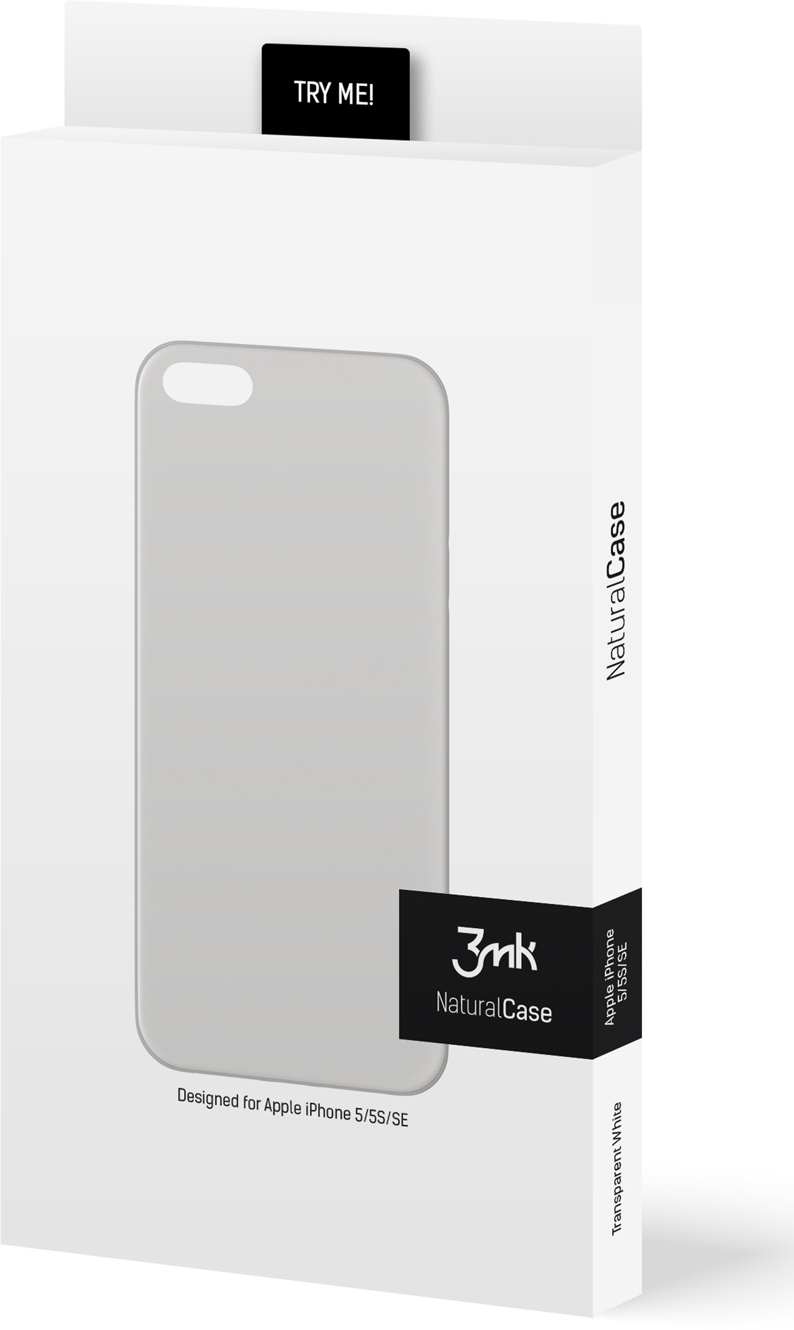 3mk Natural Case do iPhone SE White