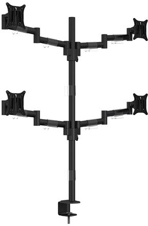 MultiBrackets M VESA Deskmount Officeline Quad Black 7350073735891
