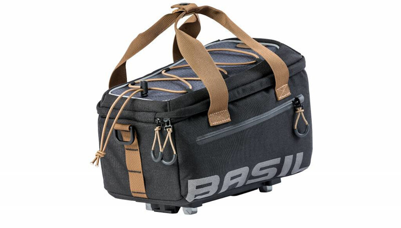 Basil Miles Trunkbag MIK 7l, black slate 2021 Sakwy 17761