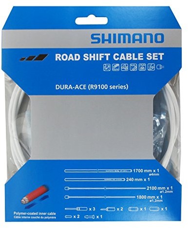 Shimano Przełączanie wire-zestaw Biały RS900 Y0BM98020