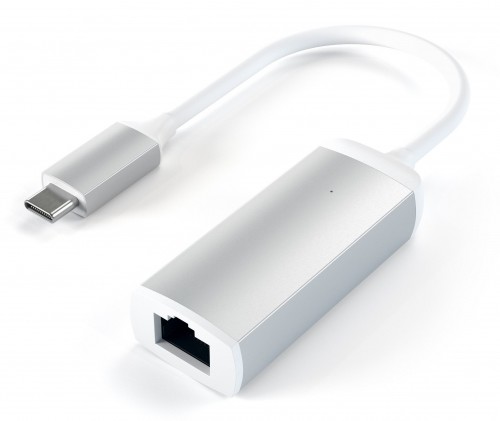 Satechi SATECHI ALUMINUM ADAPTER | USB-C - ETHERNET | Silver ST-TCENS