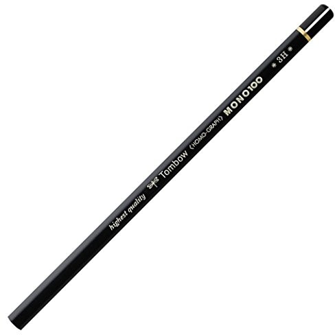 Tombow Mono 100 ołówek, 12 sztuk MONO-100-3H