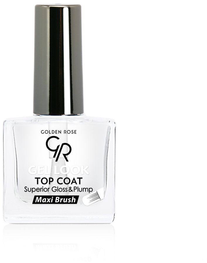 Golden Rose GEL LOOK TOP COAT - ŻELOWY UTWARDZACZ