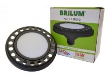 Brilum Żarówka LED GU10 ES111 15W biała ciepła 120° - czarna ZL-G31215-00