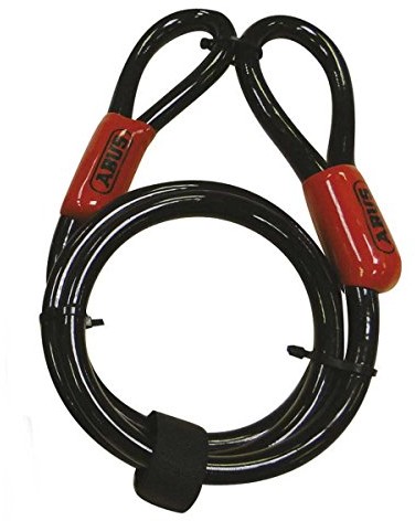 Abus Cobra wire 10 MM, unisex, Cobra, czarny, 220 cm ABCOB1022