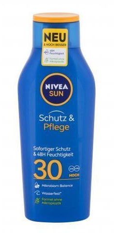 Фото - Крем і лосьйон Nivea Sun Protect & Moisture SPF30 preparat do opalania ciała 400 ml unise 