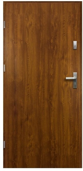O.K.Doors Drzwi zewnętrzne pełne O.K. Doors Artemida P55 90 lewe złoty dąb Z43420