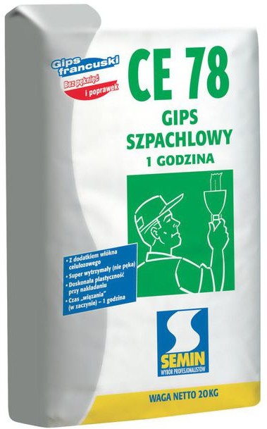 Semin Gips szpachlowy CE 78
