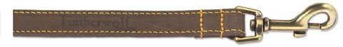 Ancol ancol TimberWolf smyczy psa ze skóry, 1 m, zobelbraun