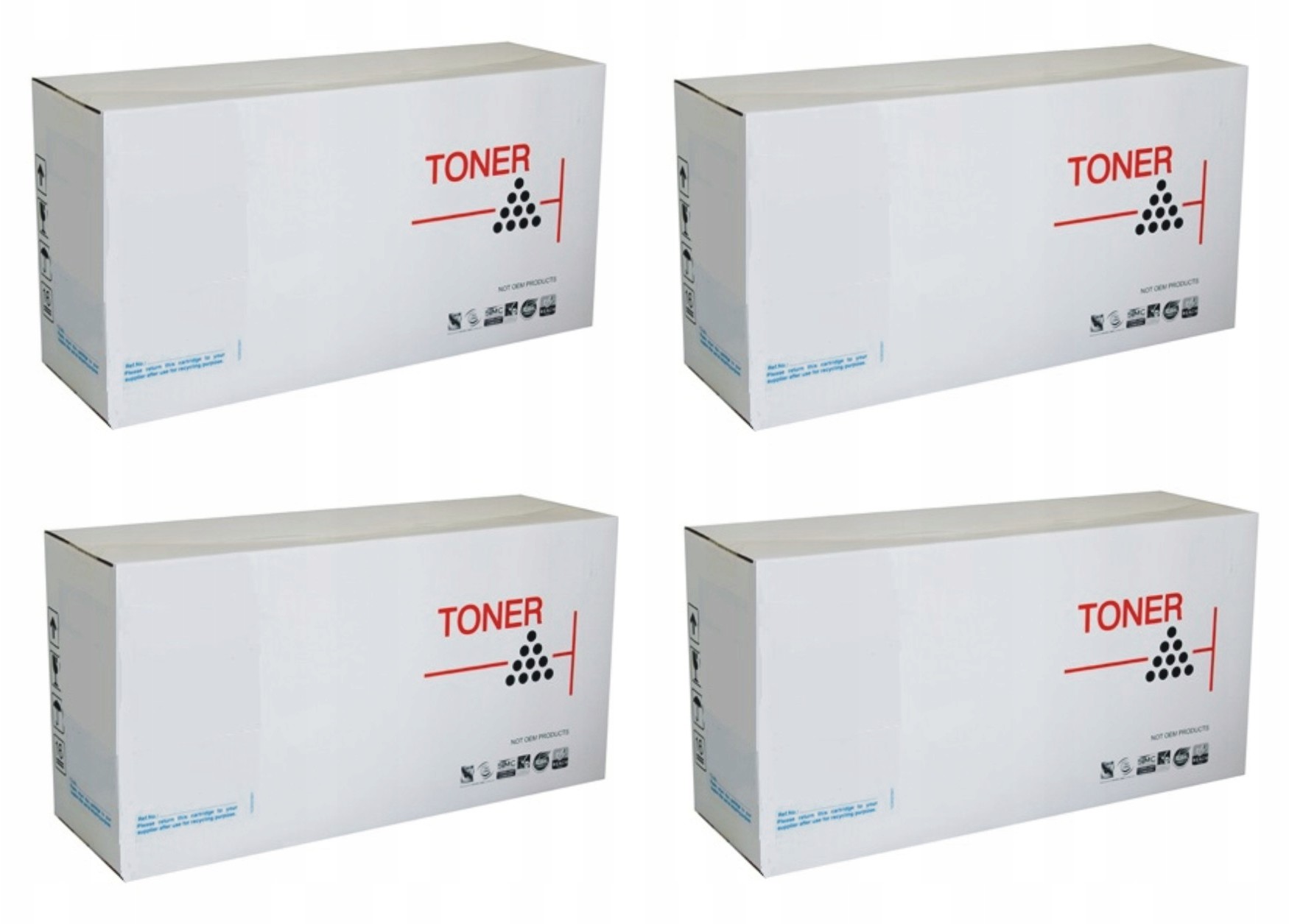 4X toner CRG-054H do Canon LBP623Cw MF641Cw MF643C