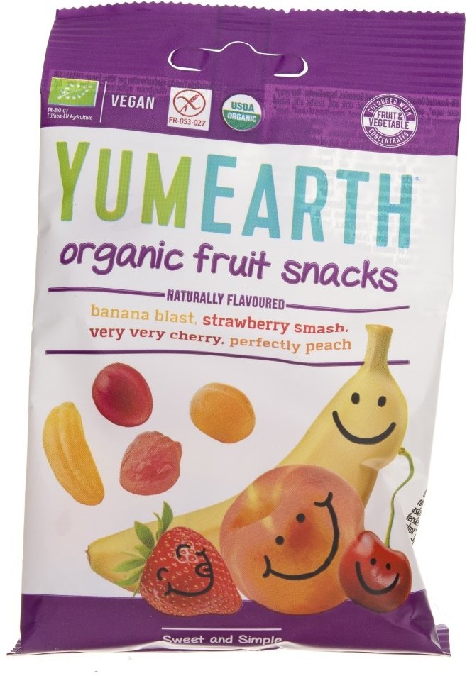 YummyEarth YumEarth Żelki owocowe z witaminą C - 50 g