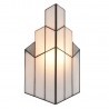 Clayre & Eef Kinkiet Tiffany Biały Clayre & Eef 5LL-6121