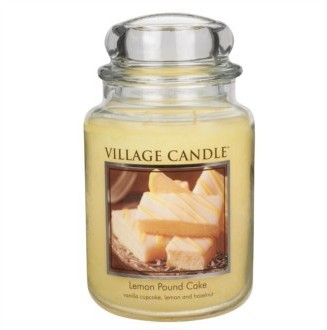 Village Candle Świeczka zapachowa Cytrynowe ciasto - Lemon Pound Cake, 645 g, 645 g