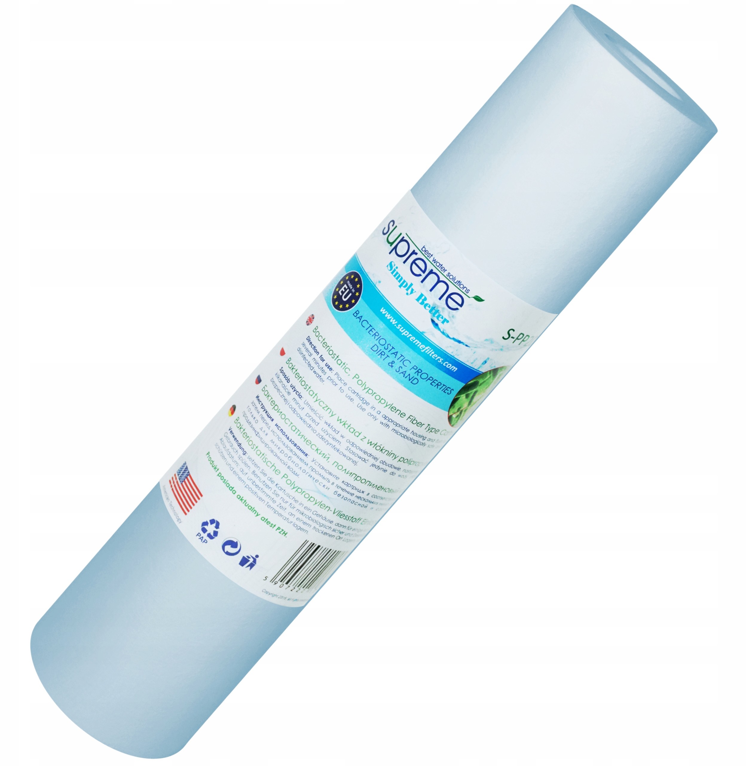 S-PP5-BC Wkład Piankowy Bakteriostatyczny Supreme