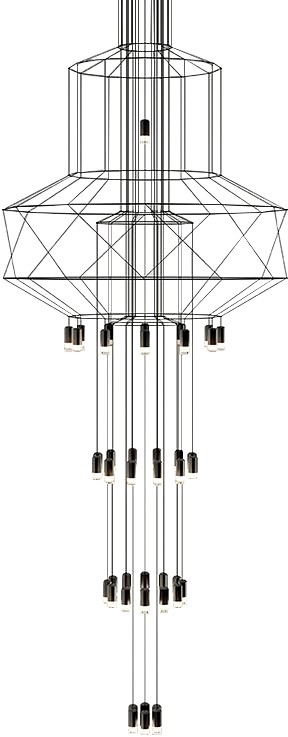KingHome Lampa wisząca FLUSSO 43 JD0032-43P