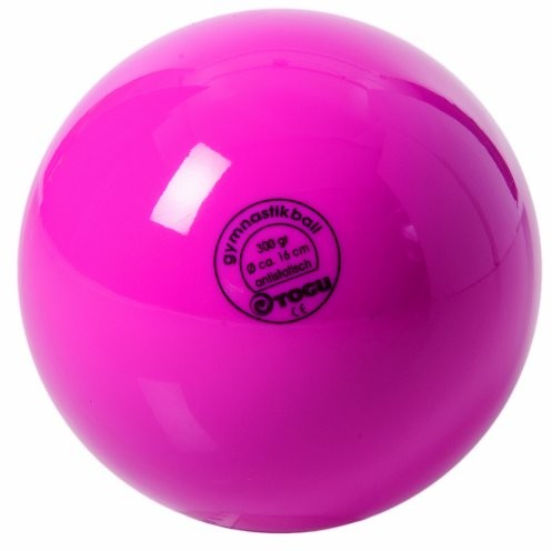 TOGU piłka gimnastyczna, lakierowana, waga 0,3 kg, różowy 430511