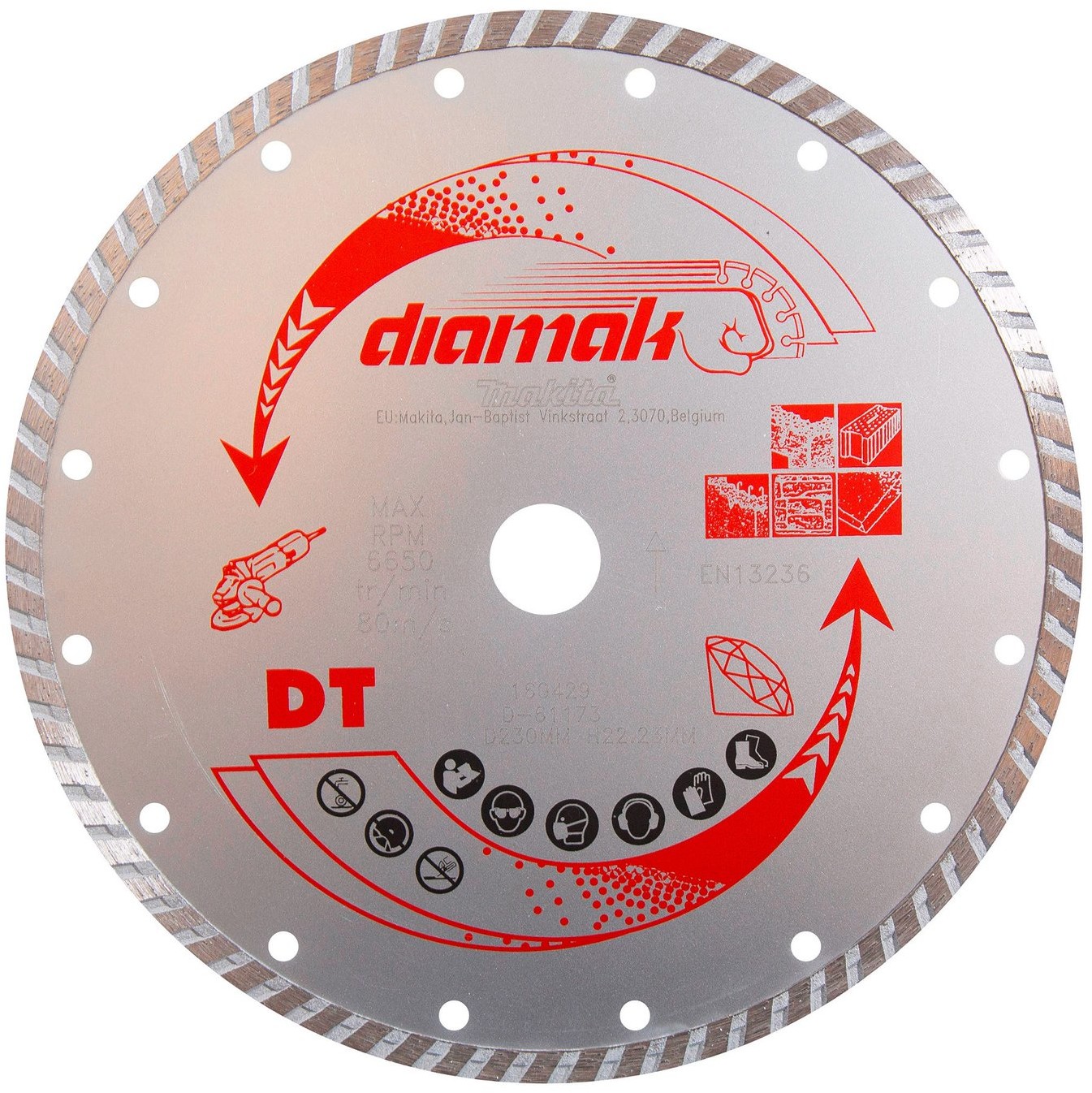 MAKITA Tarcza diamentowa turbo 230 mm