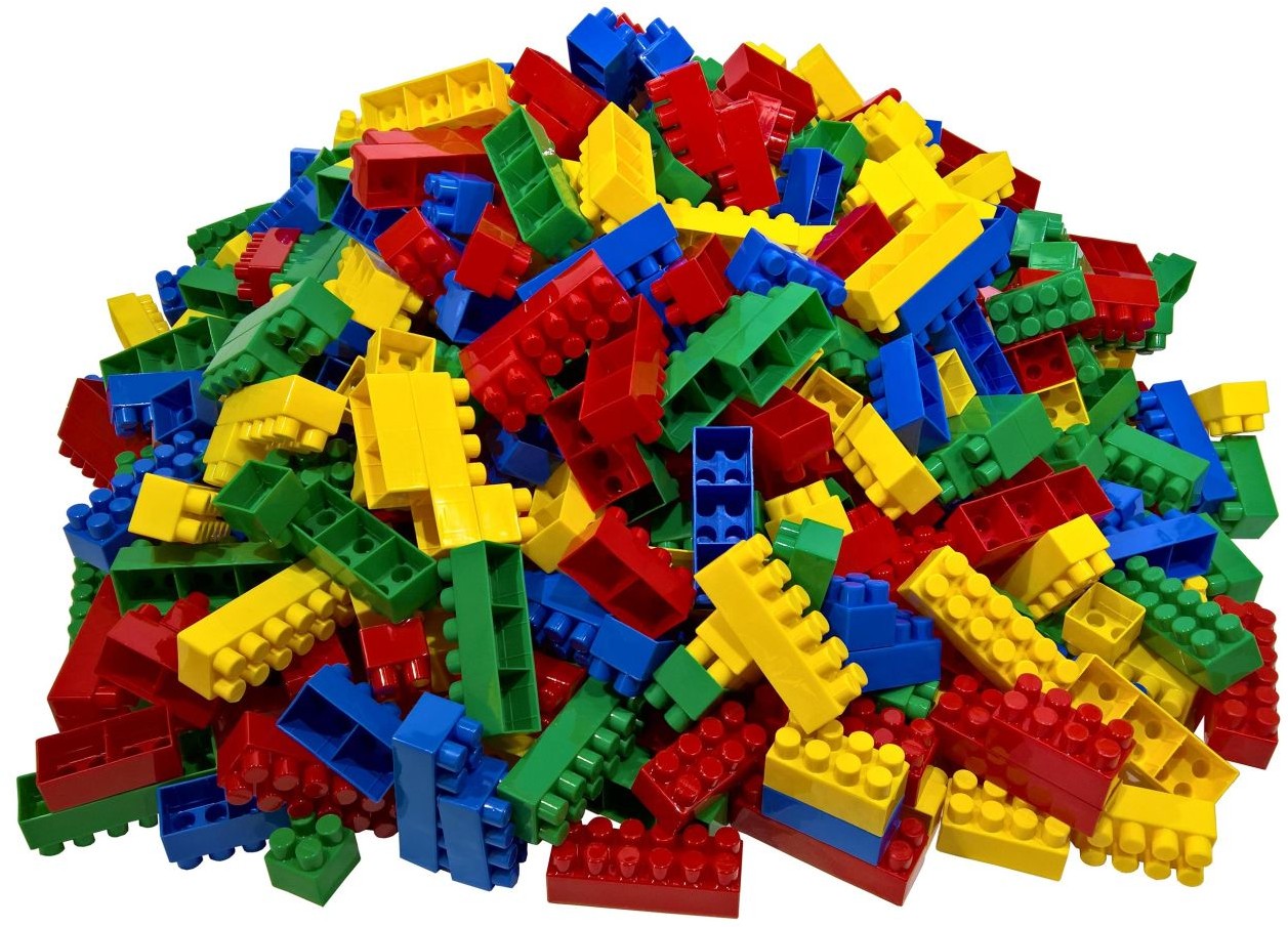 Opinie o Polskie Klocki Dla Dzieci K2 5 kg ok 600szt.