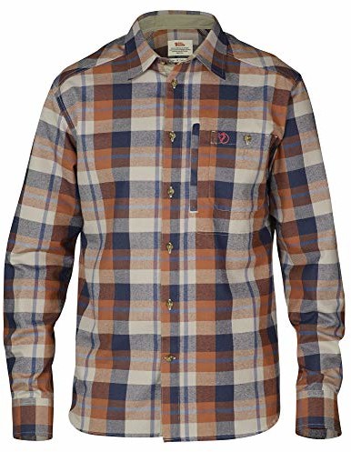 FJÄLLRÄVEN FJALLRAVEN męska koszulka Fjällglim Shirt Hemd, jesienny liść, XS 81380