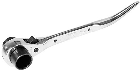 Silverline 102124 grzechotka do rusztowań Z podwójnym zamkiem zastosowania 21/23 MM 102124