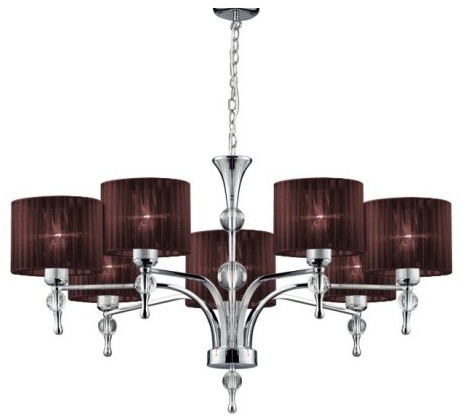 Azzardo lampa wisząca Impress 7 7xE27 brązowa AZ2902 ŻARÓWKA/ŻARÓWKI LED GRATIS PYTAJ O RABAT!