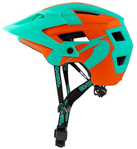 O'Neal Defender 2.0 Sliver kask rowerowy All-Mountain Bike Enduro MTB zapięcie na magnes, 0502, pomarańczowa, S/M 0502-872