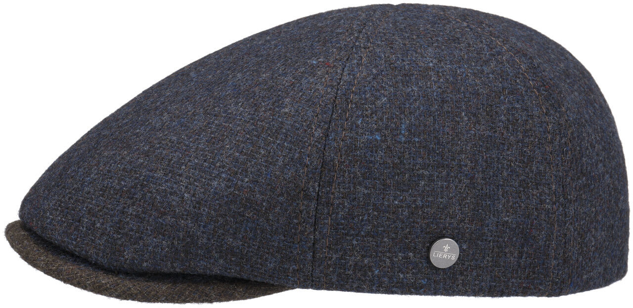 Plaski Kaszkiet Garrick Virgin Wool by Lierys, ciemnoniebieski, L (58-59 cm)