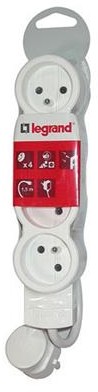 HBF domowy Legrand LEG050055 4 gniazda przewód 1 5 m