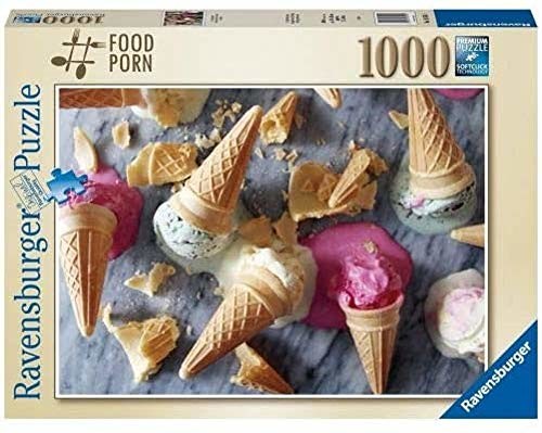 Ravensburger Puzzle I Scream for Ice Cream - 1000 części - zdjęcia i puzzle krajobrazu dla dorosłych 16544 5