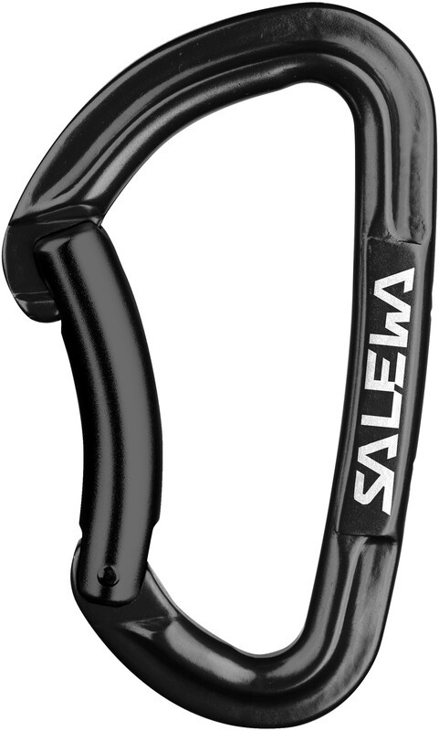Salewa Hot G3 Carabiner Bent, black 2021 Karabinki niezakręcane 00-0000001722-900-UNI