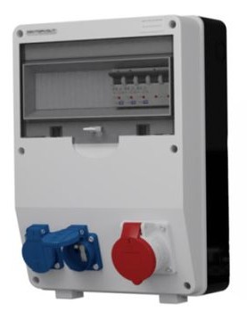 Doktorvolt Preis-Zone Rozdzielnica budowlana erbetka TD-S 16A 2x230V 6961 DV-6961-F