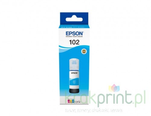 Epson Tusz Nr.102 do ET-2756 | 70ml C13T03R240 Cyan C13T03R240