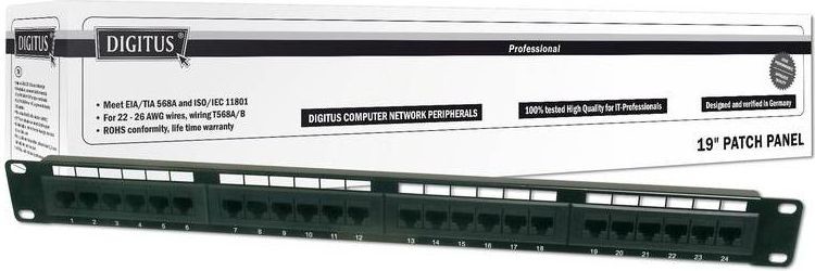 Digitus Panel krosowy , kat. 6, klasa E DN-91616U