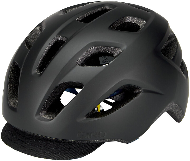 Giro Cormick XL MIPS Kask, matte black/dark blue One Size | 58-65cm 2021 Kaski miejskie i trekkingowe 200233-001
