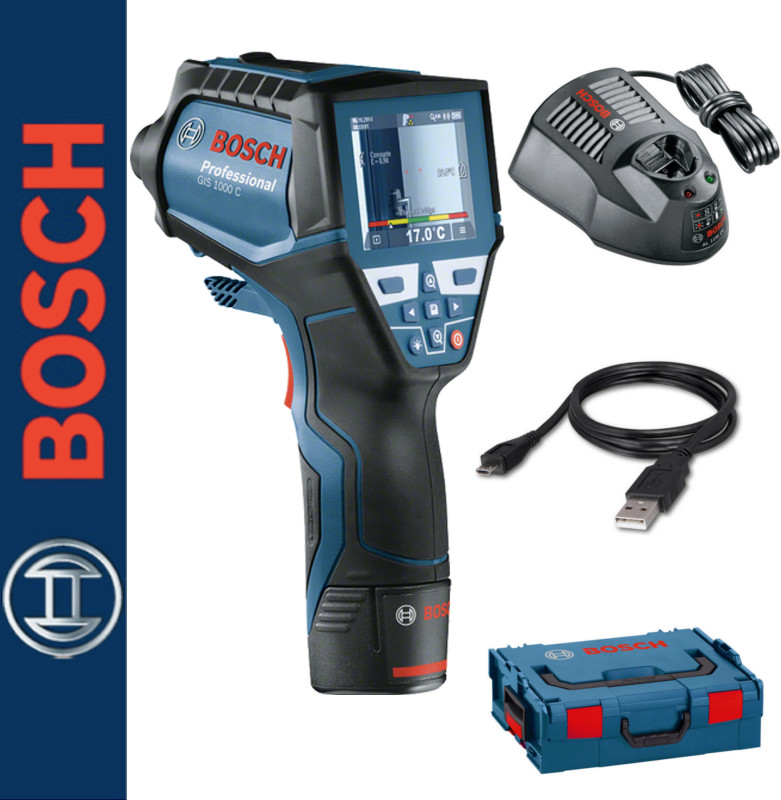 BOSCH GIS 1000C Professional Termo-detektor zestaw 0601083301