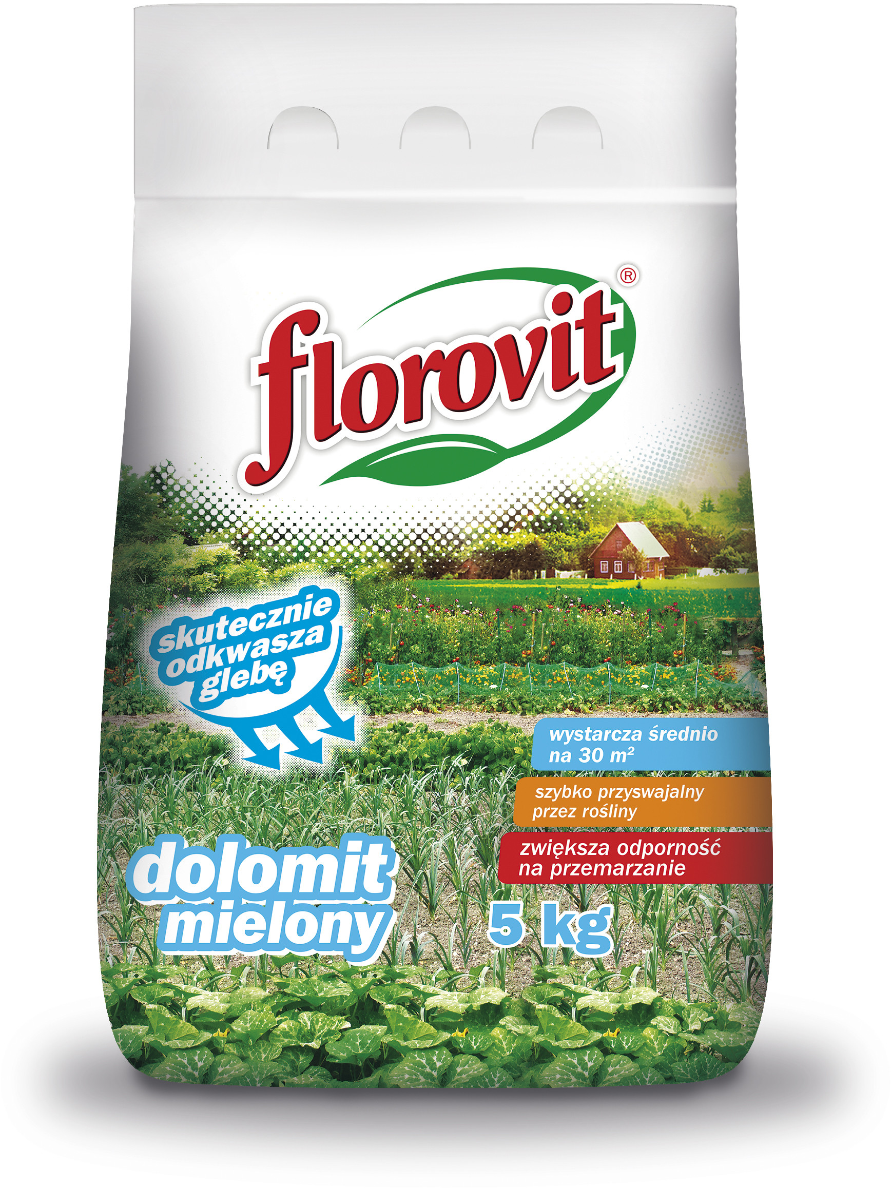 Florovit Dolomit mielony worek 5 kg