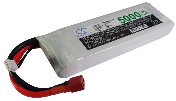 Cameron Sino 5000mAh 37.00Wh Li-Polymer 7.4V 2S 35C