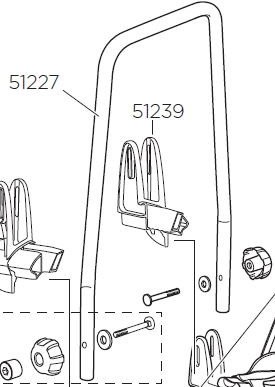 Thule 1500051227 u pokrowiec na deskę do prasowania EW G2 1500051227