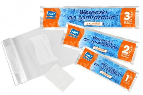 RAVI RAVI WORECZKI DO ZAMRAŻANIA 1 L s5.2972067