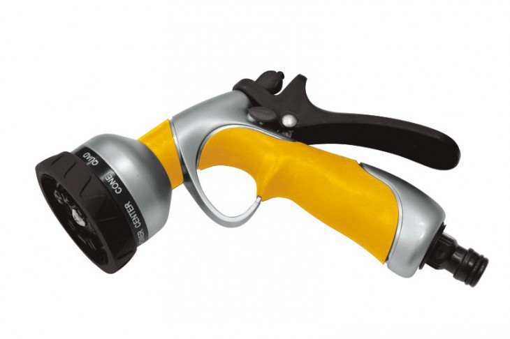 FLORALAND Zraszacz pistoletowy 10-funkcyjny metalowy pistolet 729721_FLORALAND