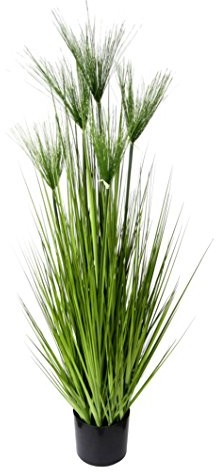 Flair Flower cypr trawy w doniczce, tworzywo sztuczne, zielony, zielony, 130 cm 151476GN