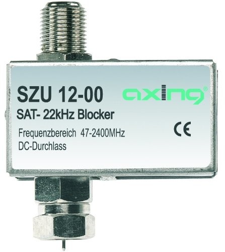 Axing SZU 12  00 Blocker 22 kHz SAT przejściowy blokada SZU01200