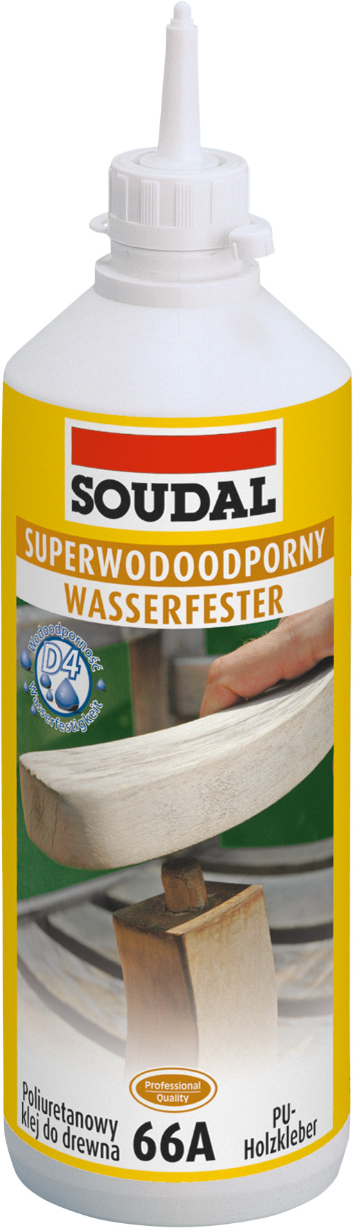 Tytan poliuretanowy do drewna SOUDAL 5 l KLE-66-DR-05L