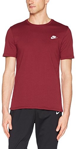 Nike T-Shirt męski Club Futura, czerwony, l 827021-678