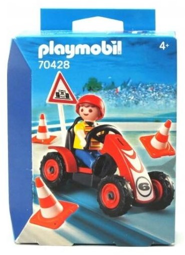 Playmobil WYŚCIGI GOKARTAMI KLOCKI 70428 4+