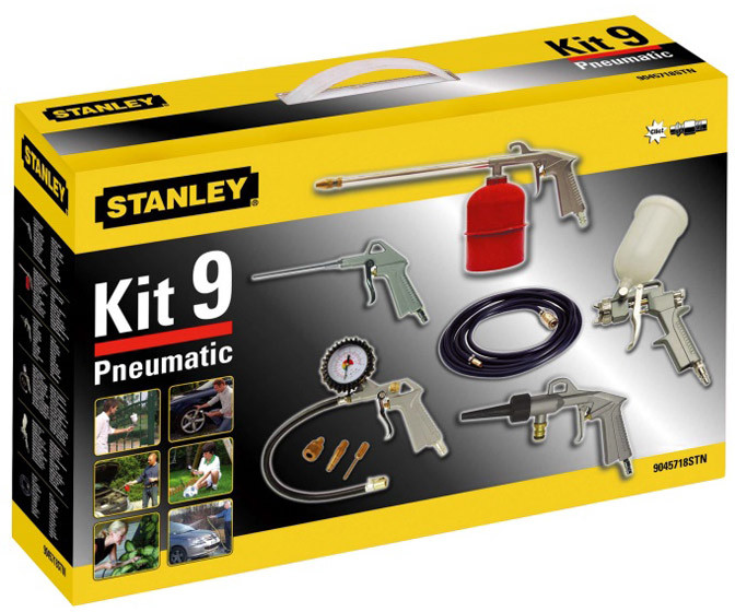 Stanley Zestaw narzędzi pneumatycznych Stanley KIT 9 9045718STN