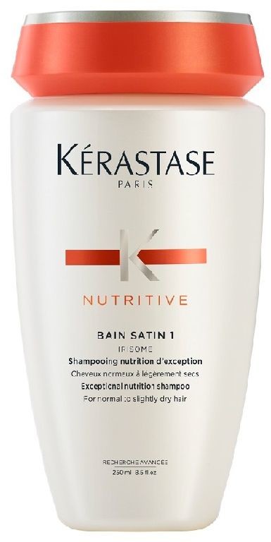Kerastase Nutritive Bain Satin 1 kąpiel odżywcza do włosów normalnych, lekko suchych i uwrażliwionych 250ml 1866