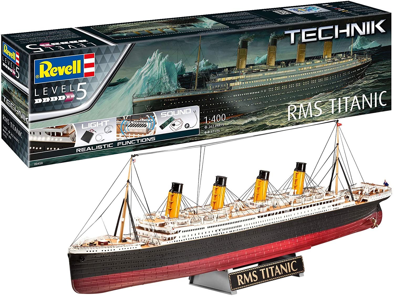 Revell Model do sklejania Statek 1/400 RMS Titanic 5_796751