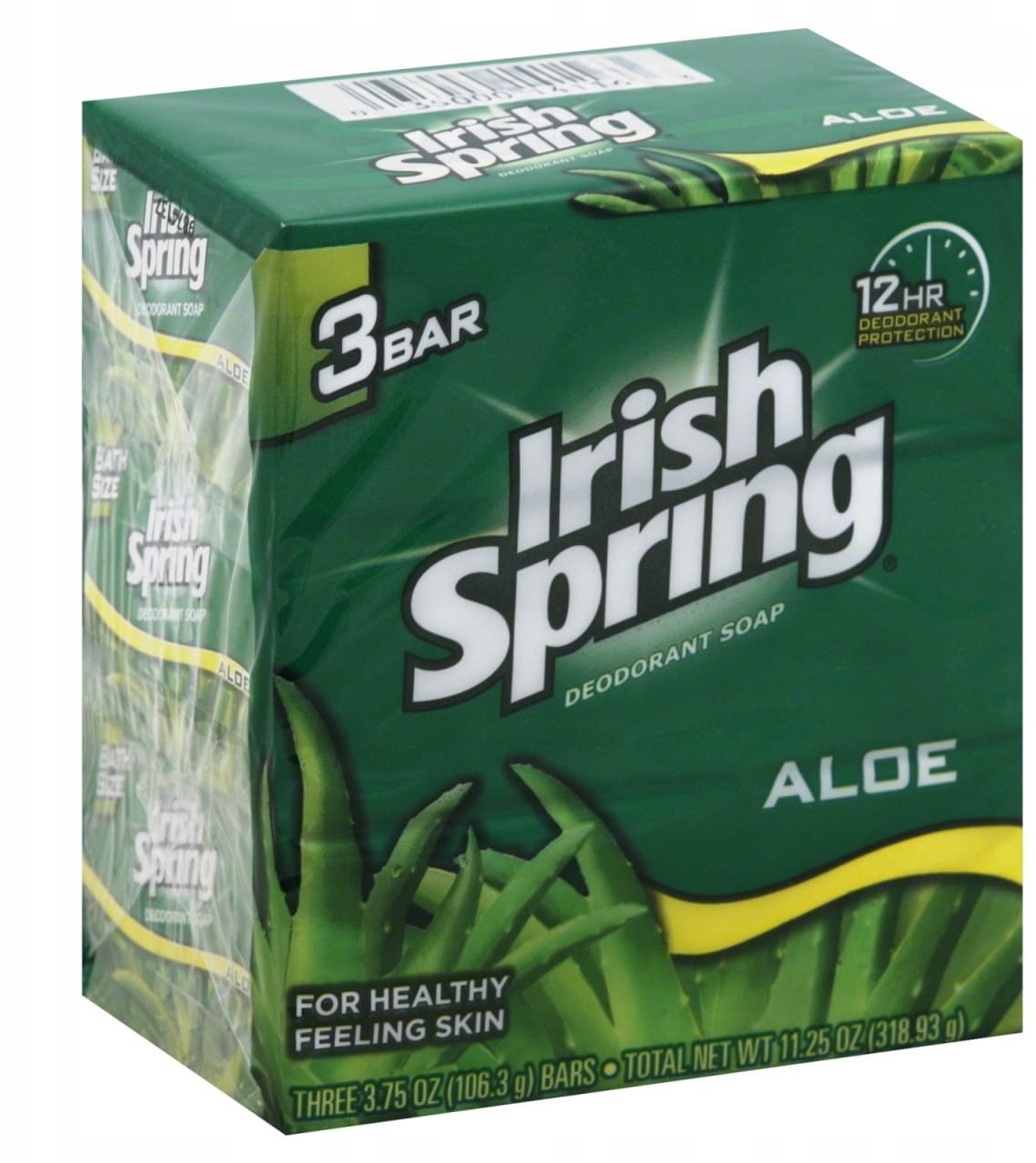 Mydło Irish Spring Aloe 106G 3-PAK z Usa